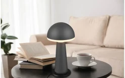 Fungo Laddbar Bordslampa LED Antracit IP54