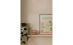 Ljushållare<Globen Lighting Fungo Ljushållare Rosa