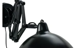 Dyberg Larsen Futura Vägglampa Svart med Vikarm* Läslampor