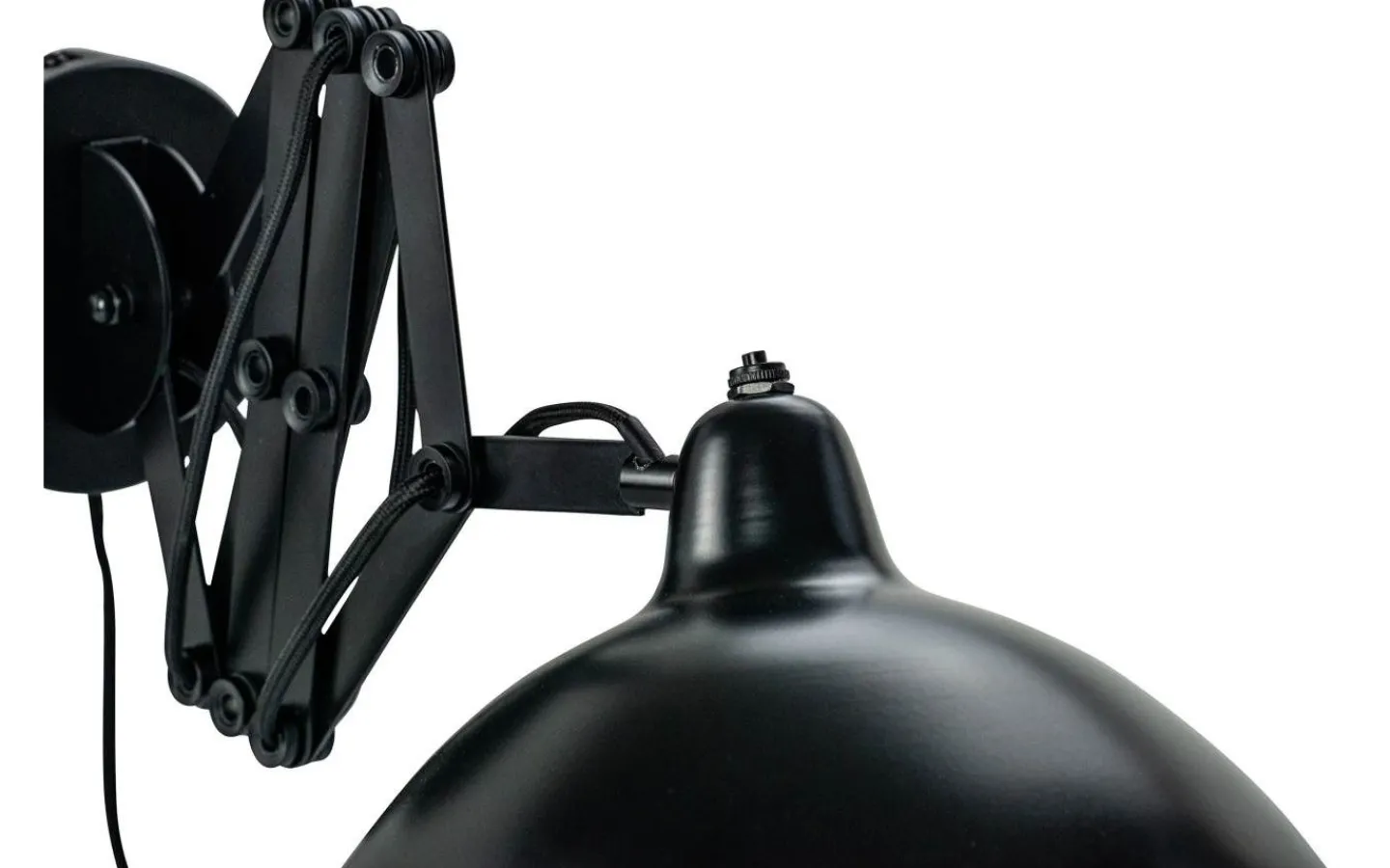 Dyberg Larsen Futura Vägglampa Svart med Vikarm* Läslampor