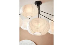 Galaxy Taklampa 125cm 7L Svart/Vit