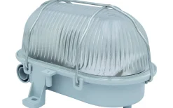 Taklampor Utomhus|Vägglampor Utomhus<Malmbergs Gallerarmatur Vägg/Taklampa E27 Grå IP44