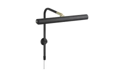 Gallery Dimbar LED 30cm Tavelbelysning Svart/Mässing