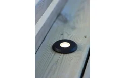 Decklights Led|Garden24 Markslöjd<Markslojd Garden24 Decklight 6cm 0,8W 3000K Svart IP44