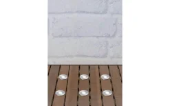 Decklights Led|Garden24 Markslöjd<Markslojd Garden24 Decklight 3-Pack 5cm 3x0,8W 3000K Stål IP44