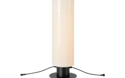 Garden24 Golvlampa Cylinder 70cm 12W 3000K Vit IP44