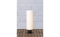 Garden24 Golvlampa Cylinder 70cm 12W 3000K Vit IP44