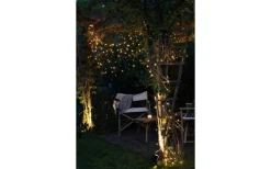 Garden24 Istappsslinga 3m 160L 9,6W 2700K Svart IP44