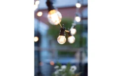 Garden24 Ljusslinga Klotlampor 5,5m 10L 0,24W 2100K IP44