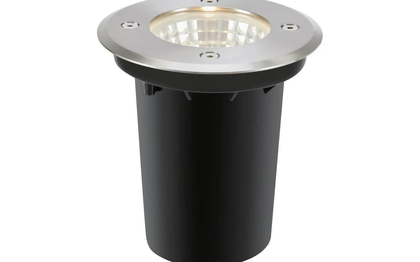 Garden24 Markspotlight 6W 3000K Stål/Svart IP44
