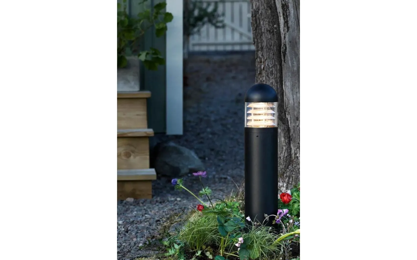 Garden24 Pollare 60cm 6W 3000K Svart IP44