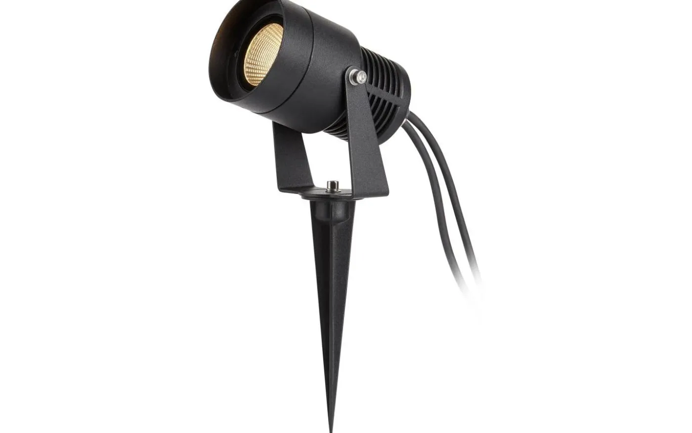 Garden24 Spotlight 15W 3000K Svart IP44