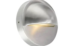 Garden24 Vägglampa 10cm 0,8W 3000K Aluminium IP44