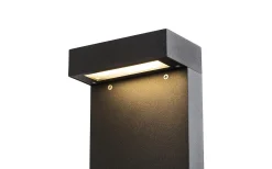 Pollare & Grindlyktor<Rendl Gardien Pollare 65cm LED 10W 3000K Svart IP54