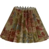 Hallbergs Gardiners Bay Floral Lampskärm Ø22cm Multi* Plisserade Lampskärmar|Mönstrade Lampskärmar