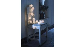 Konstsmide Garn Ljusslinga 3m Vit* Partyslingor Inomhus 230V