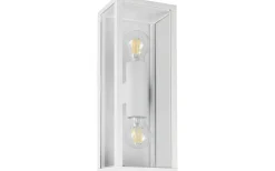 Garonne Vägglampa 2xE27 matt vit IP44