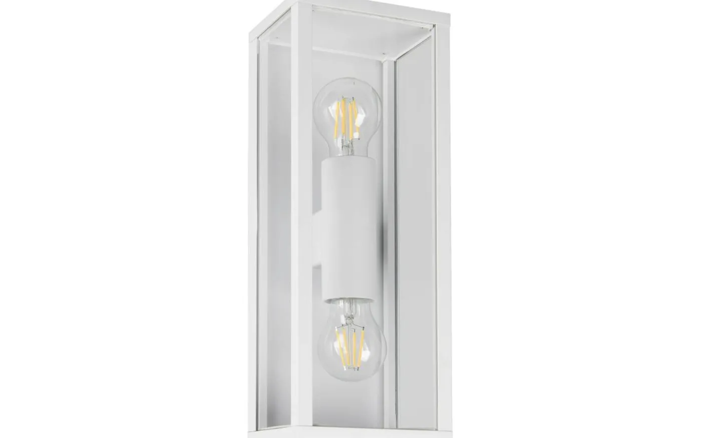 Garonne Vägglampa 2xE27 matt vit IP44