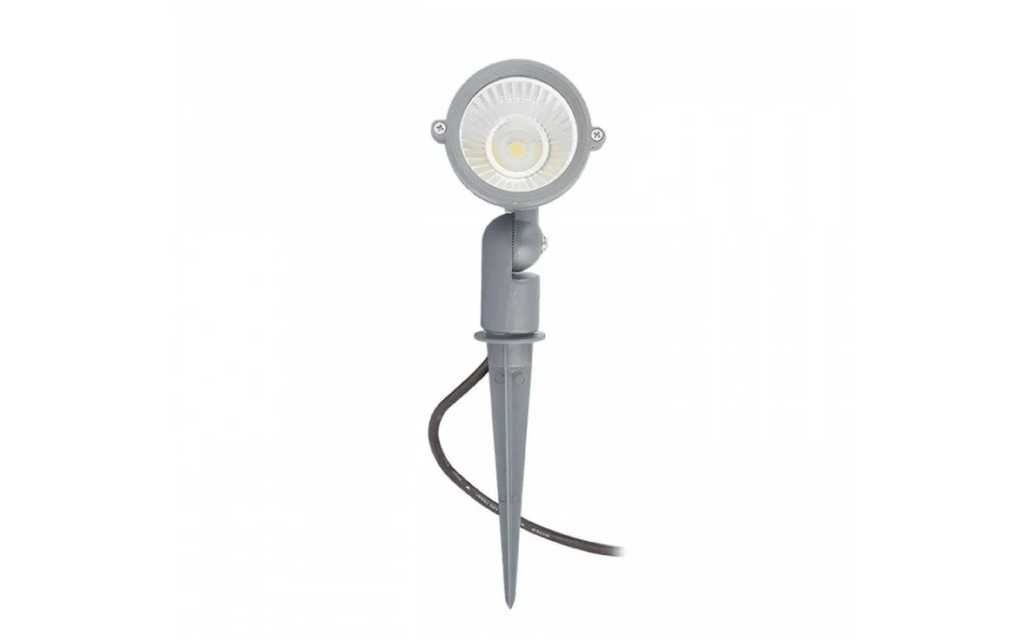 Rendl Gary Markspot på spjut Grå 230V LED 10W IP65 3000K* Markbelysning