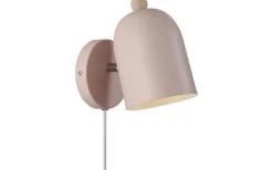 Barnrum|Läslampor<Nordlux Gaston Vägglampa Puderrosa