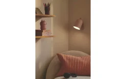 Barnrum|Läslampor<Nordlux Gaston Vägglampa Puderrosa