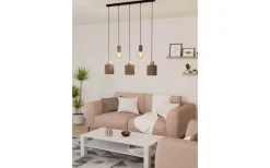 Eglo Gazzola Taklampa 51cm Brun* Avlånga Taklampor