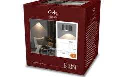 Upp Eller Nedljus Lampor<Konstsmide Gela Vägglampa LED 3000K 6W Mörkgrå IP54