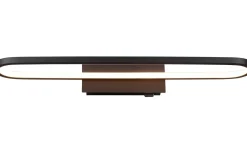 Badrumslampor Vägg<Trio Lighting Gianni H2O Vägglampa LED 60cm mattsvart IP44