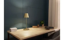 Bordslampor<Herstal Gil Il Grande Bordslampa 40cm Satin Mässing