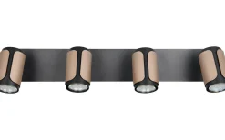 Avlånga Takspotlights|Takspot Med Minst 4 Lampor<Trio Lighting Gillan Spotlight 4-delad GU10 kaffebrun