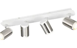 Gillan Spotlight 4-delad GU10 borstad stål