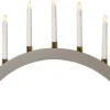 Gillian Adventsljusstake Båge Beige 40cm