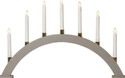 Gillian Adventsljusstake Båge Beige 40cm