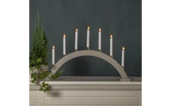 Gillian Adventsljusstake Båge Beige 40cm