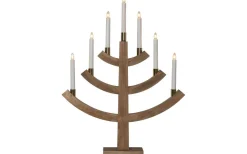 Star Trading Gillian Ljusstake 64cm Brun* Visa Alla Adventsljusstakar|Adventsljusstakar 61-120 Cm