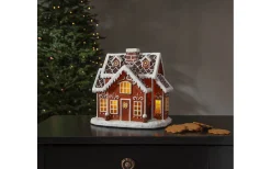 Julbyar Och Figurer<Star Trading Gingerville Juldekoration 24cm Brun