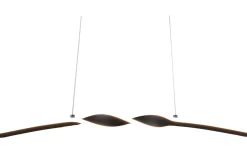 Reality Ginko Takpendel LED mattsvart* Avlånga Taklampor