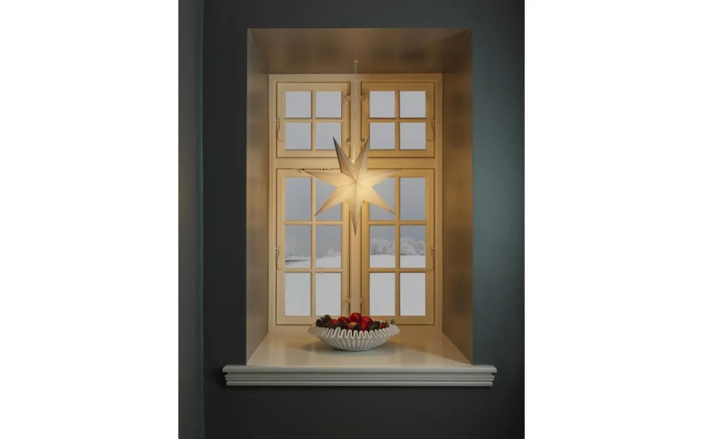 Visa Alla Julstjärnor|Julstjärnor Med Sladd<Konstsmide Glada Julstjärna 60cm Greige