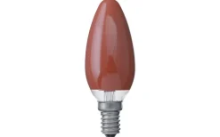 Glödlampa E14 Kron Röd 25W