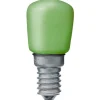 Glödlampor E14<Unison Glödlampa E14 Päron Grön 15W