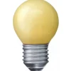 Glödlampa Klot Gul E27 25W