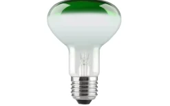Glödlampa R63 Grön, E27 40W