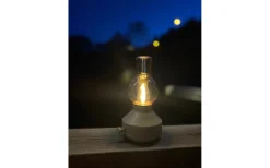 Uppladdningsbara Lampor Utomhus|Uppladdningsbara Lampor Utomhus<PR Home Glimt Uppladdningsbar Bordslampa 21cm Sand/Amber IP44