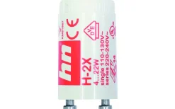 Lysrör T8<Malmbergs Glimtändare S2, För lysrör 4-22W, Serie