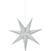 Markslojd Glitter Julstjärna 75cm Silver* Visa Alla Julstjärnor|Julstjärnor Med Sladd