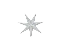 Markslojd Glitter Julstjärna 75cm Silver* Visa Alla Julstjärnor|Julstjärnor Med Sladd