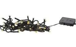 Korta Ljusslingor (1-10M)|Ljusslingor Utomhus<Markslojd Glitter Ljusslinga 8 Meter 80L LED Varmvit IP44