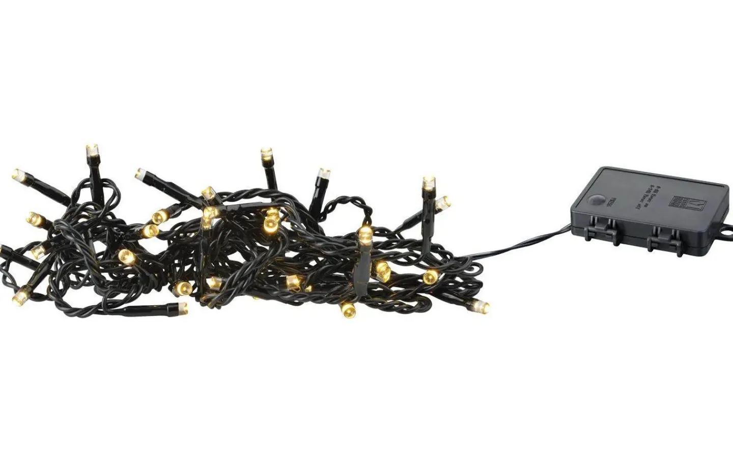 Korta Ljusslingor (1-10M)|Ljusslingor Utomhus<Markslojd Glitter Ljusslinga 8 Meter 80L LED Varmvit IP44