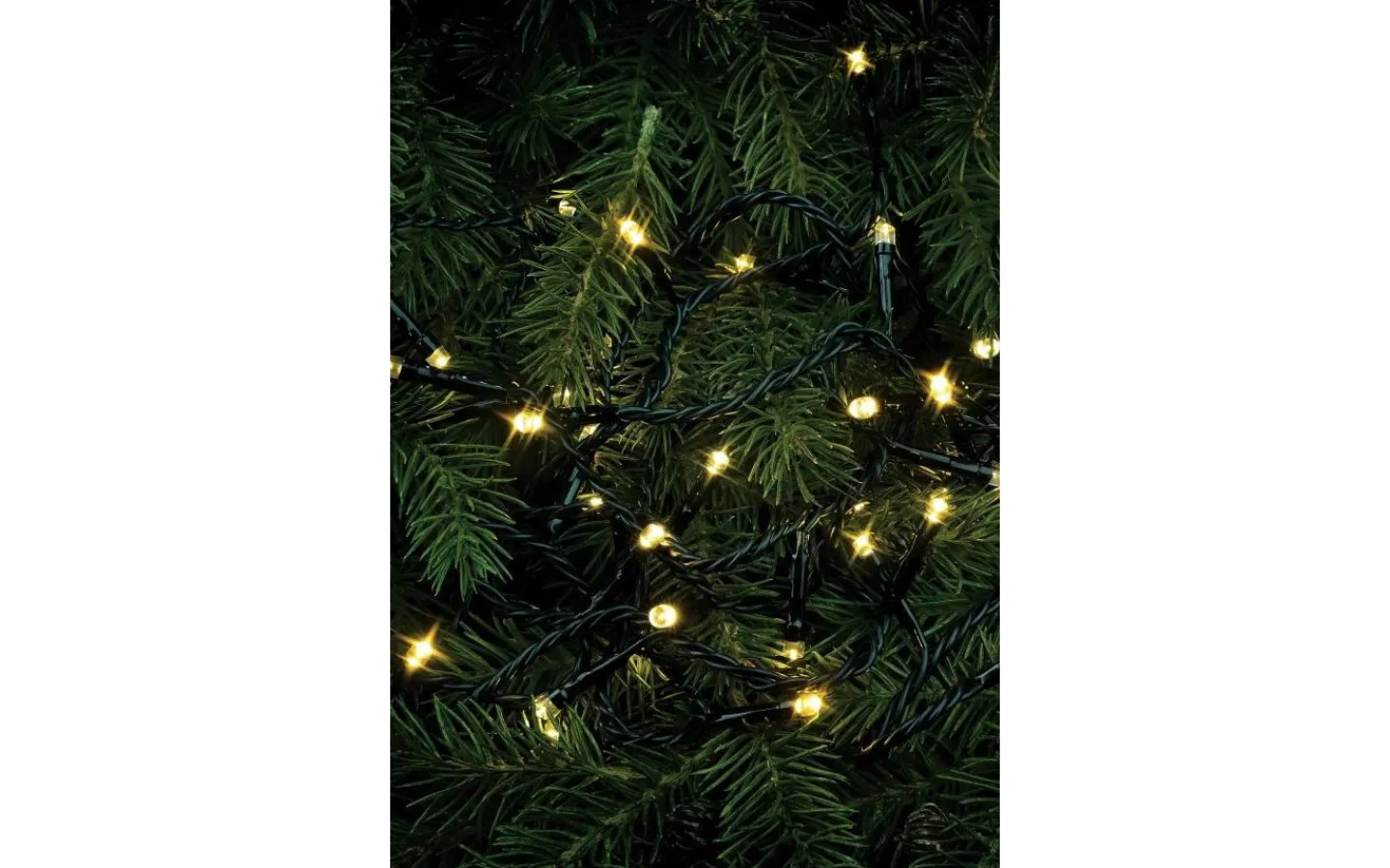 Korta Ljusslingor (1-10M)|Ljusslingor Utomhus<Markslojd Glitter Ljusslinga 8 Meter 80L LED Varmvit IP44