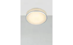 Badrumslampor Tak<Markslojd Global Plafond 22cm LED Vit/Krom IP44